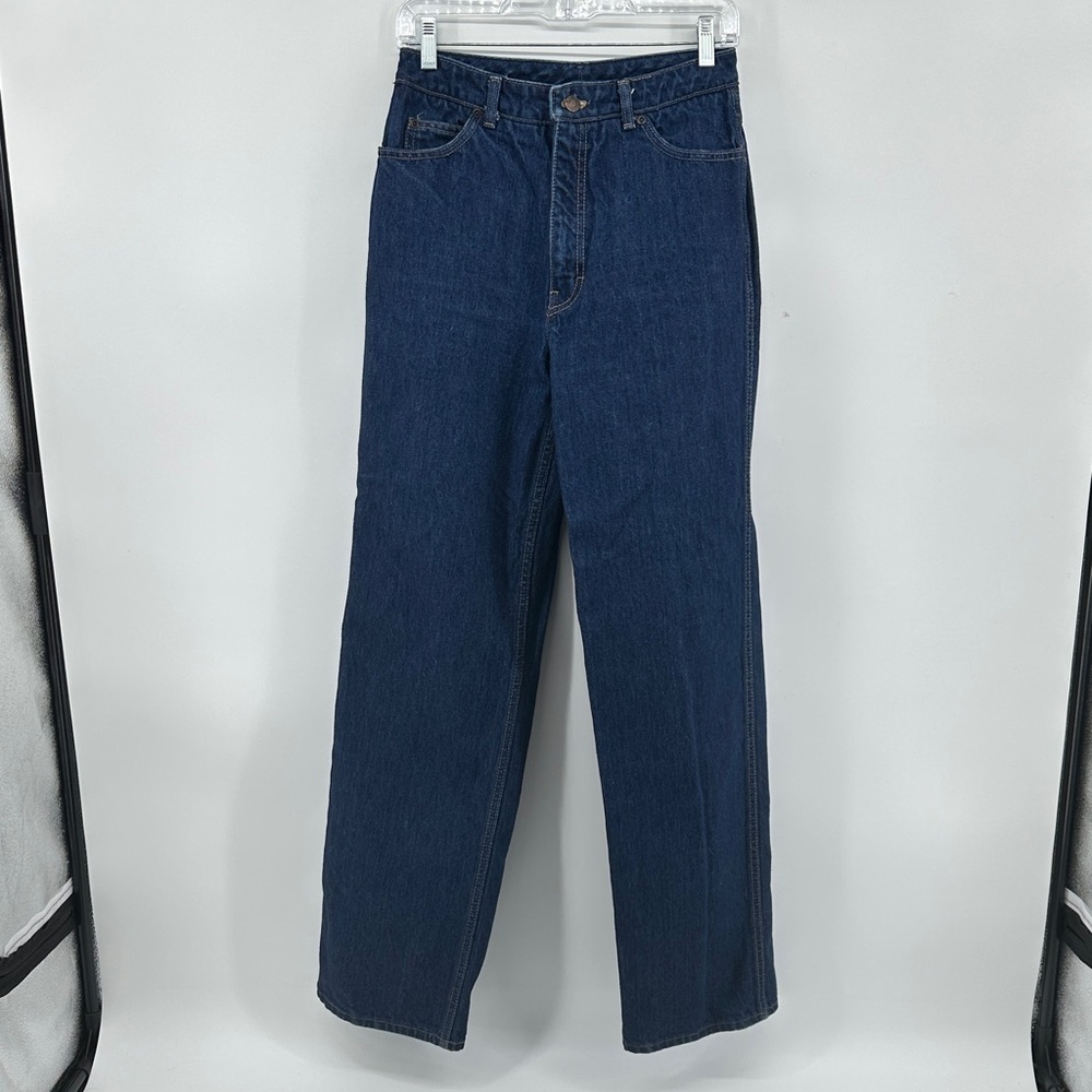 CK VTG 90s CleanGirl Retro Prep Mom StraightLuxury Indie Blue Straight JeansSz12